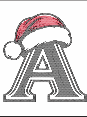 A Christmas embroidery design