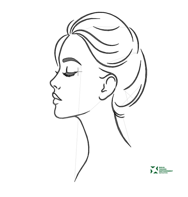 she-face Human Embroidery Designs