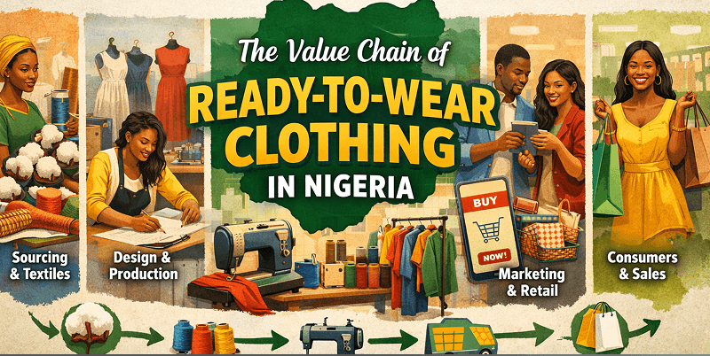 featured image of blog post the value chain of ready to wear clothing in Nigeria