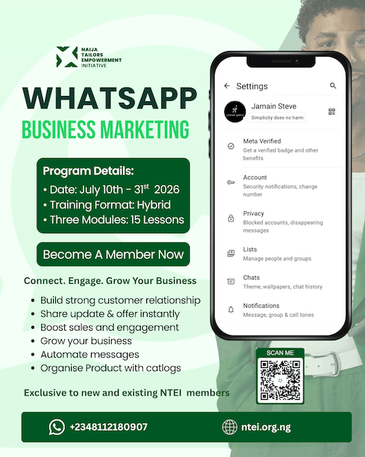 Whatsapp business marketing training banner