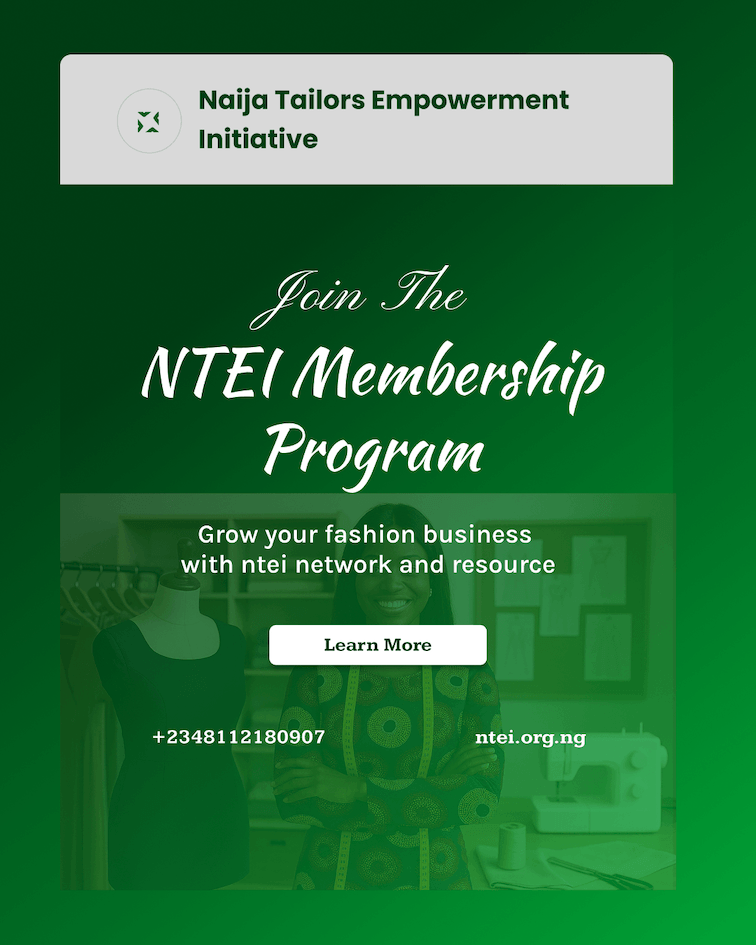 NTEI for tailors, designers